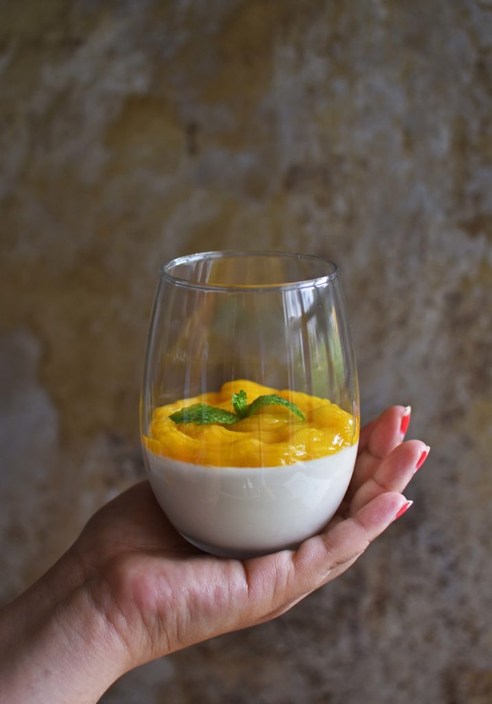 White Chocolate Mango Mousse - Pepper Delight